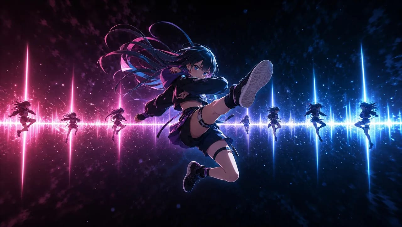 How to Cut an AI Dance Video to the Beat in Edit