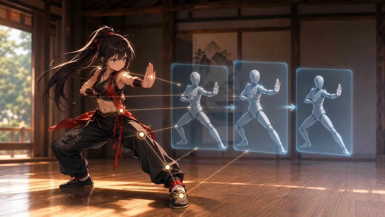 Pose References for AI Anime Video: How to Use Stills Instead of Descriptions