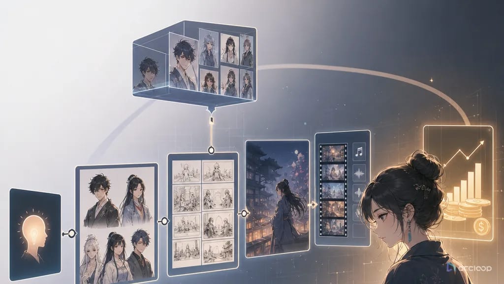 The Complete AI Anime Drama Workflow: From Concept to Monetization